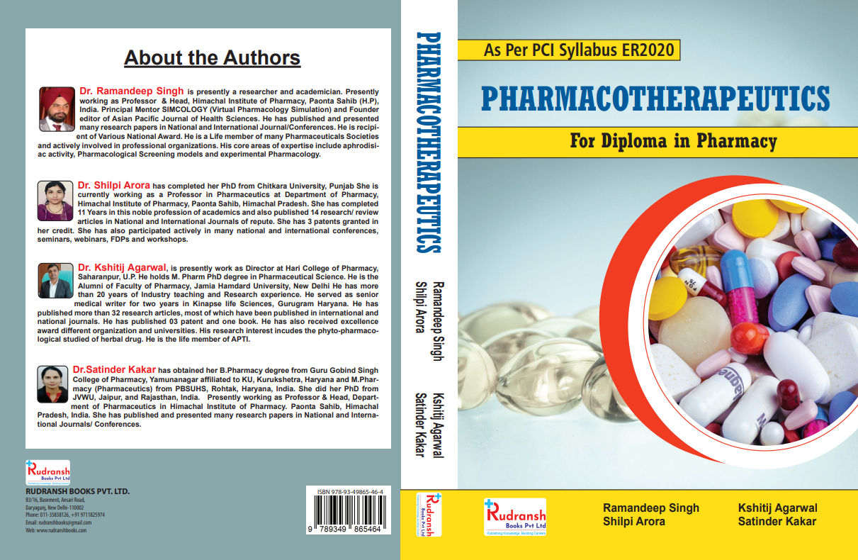 A Textbook Of Pharmacotherepeutics