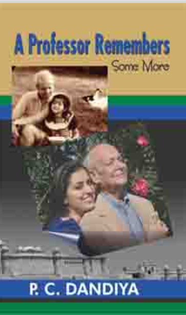   A Professor Remembers – Some More                        (autobiography)
