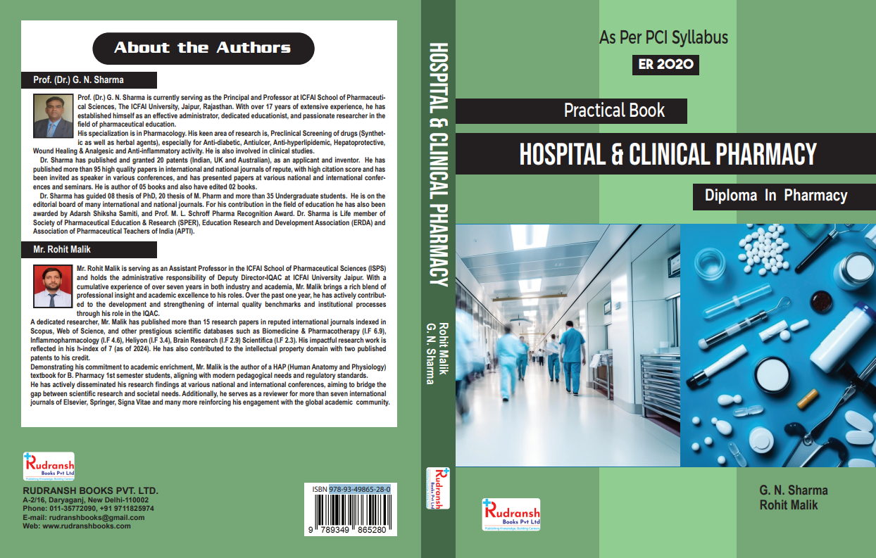 Practical Book Hospital & Clinical Pharmacy