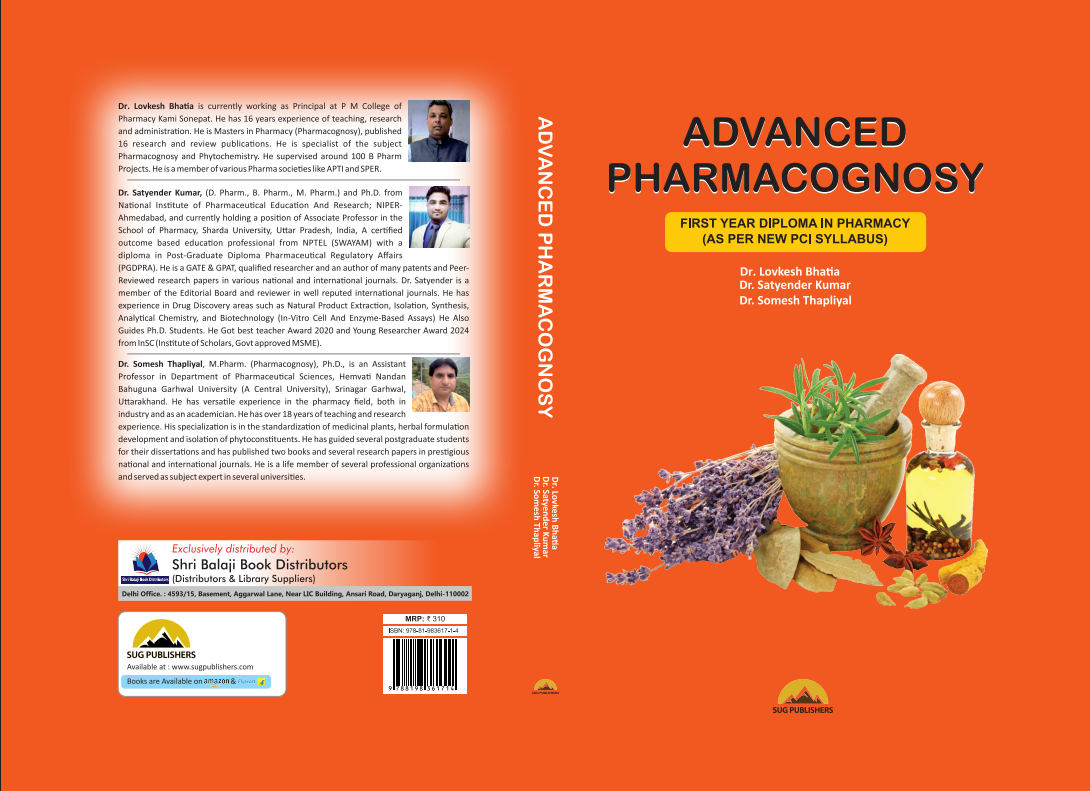 ADVANCE PHARMACOGNOSY