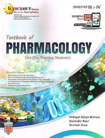 Textbook of Pharmacology