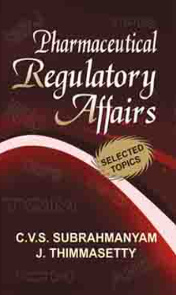   Pharmaceutical Regulatory Affairs (Selected Topics)