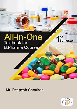 All-in-One Textbook for B.Pharma Course