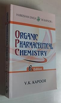 Organic Pharmaceutical Chemistry
