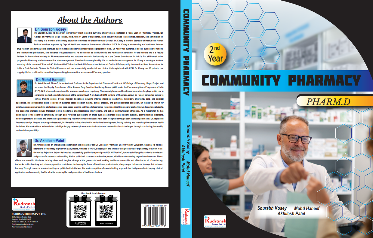 COMMUNITY PHARMACY PHARM.D 2ND YEAR