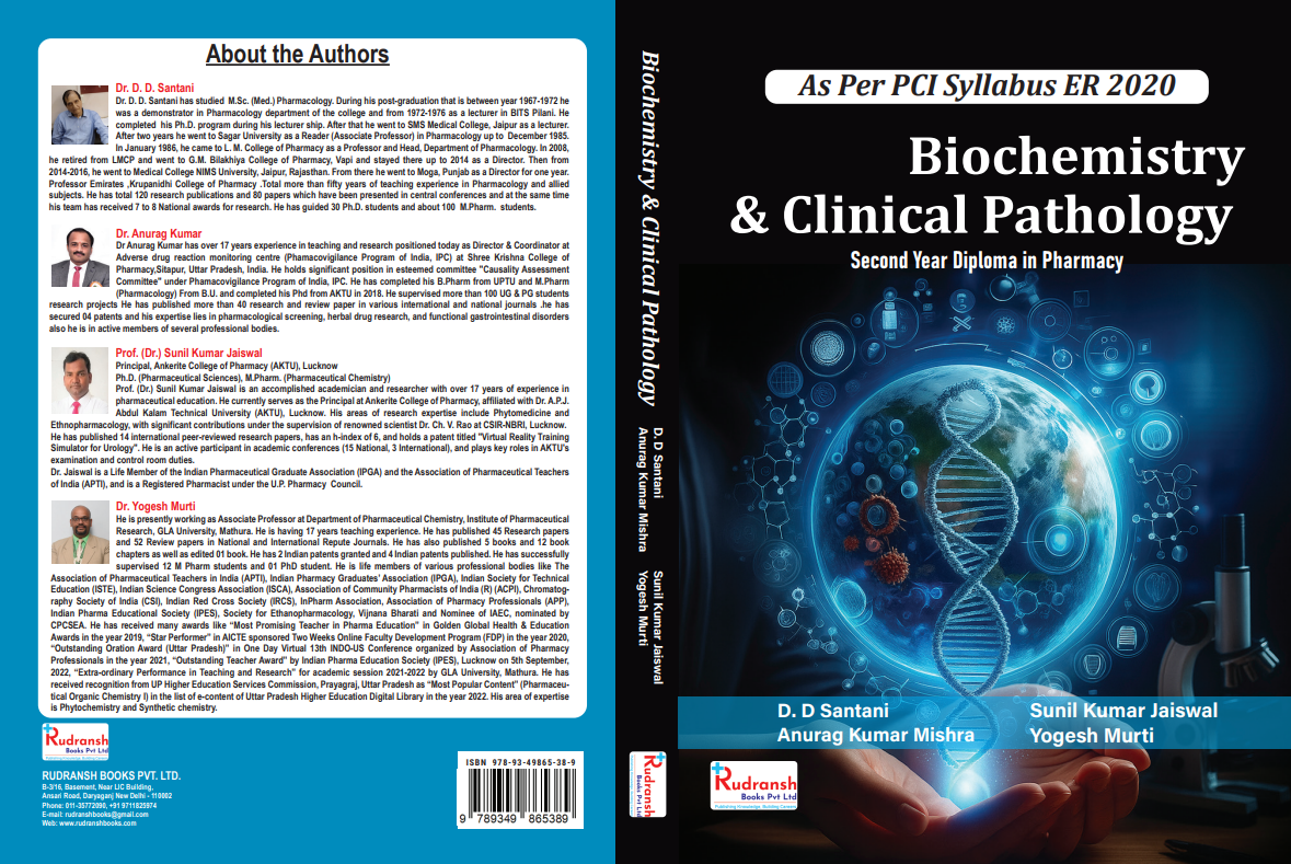 A Textbook Of Biochemistry And Cllinical Pathology