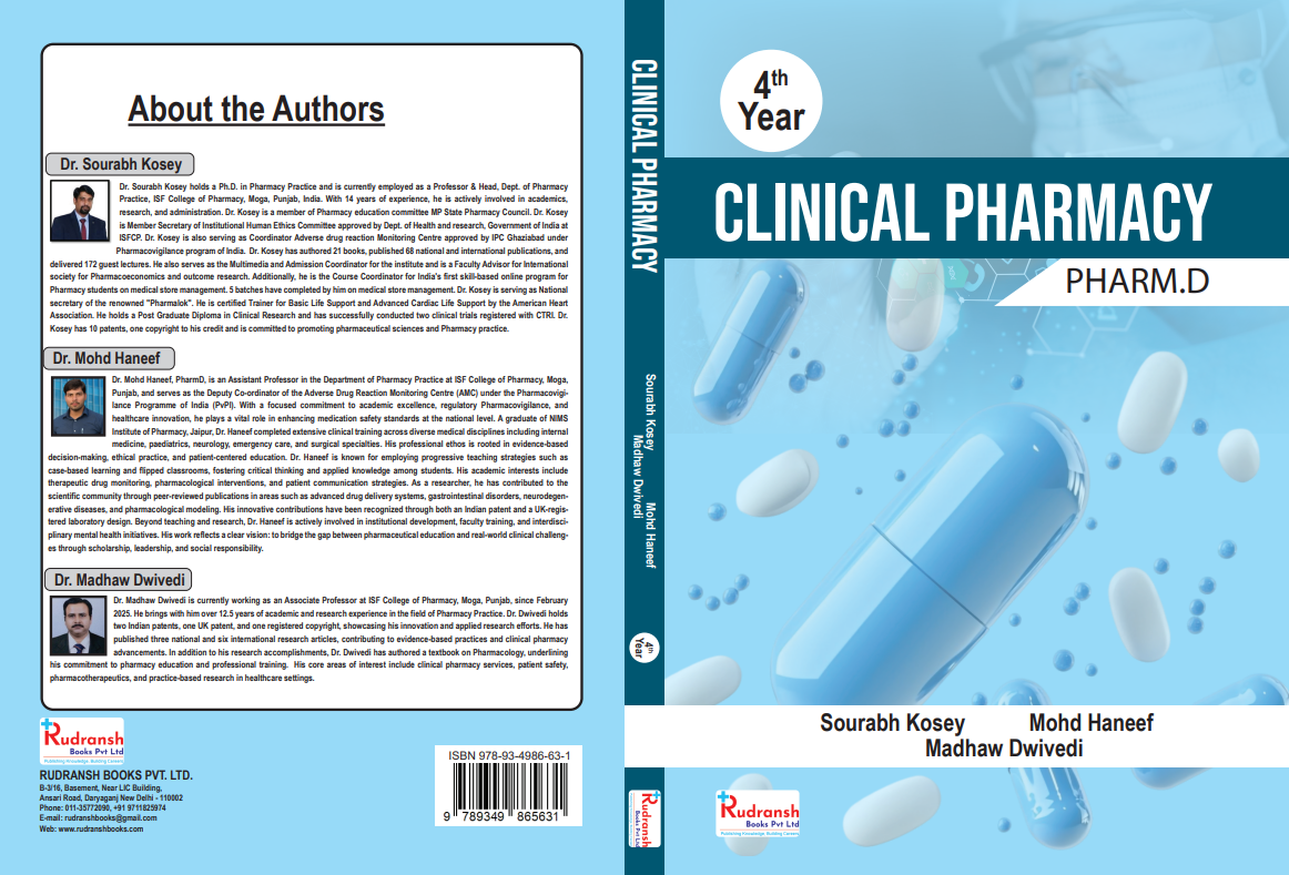 CLINICAL PHARMACY PHARM.D 4TH YEAR