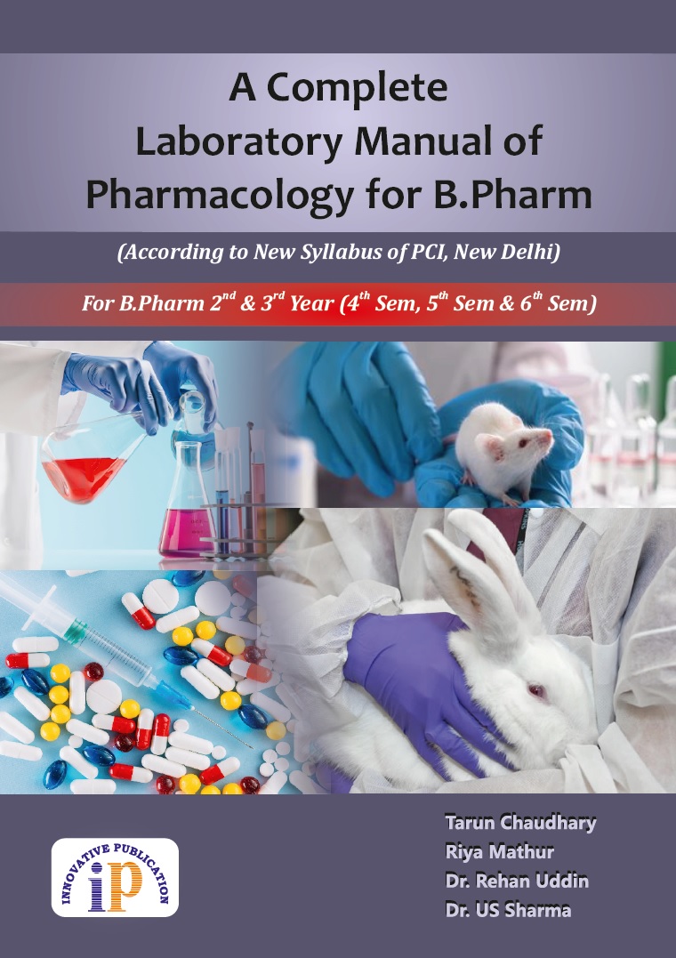 A Complete Laboratory Manual of Pharmacology for B.Pharm