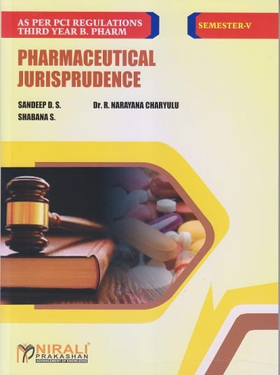 PHARMACEUTICAL JURISPRUDENCE SEM V